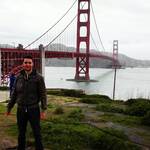 Immagine: 10_Daniele Sirianni_Daniele e il Golden Gate - San Francisco, California (USA)