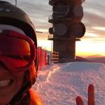 Immagine: 12_Marcella Zandonai_"Cima Palona, dopo una giornata di snowboard"
