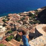 Immagine: 16_Marcella Zandonai_"Innamorata dello splendido panorama Greco e del suo mare cristallino!"