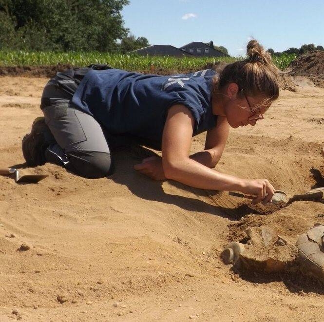 Immagine: 1_Attività di scavo, durante un cantiere