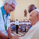 Immagine: 1_Maria Martinelli_Suor Maria con il Papa