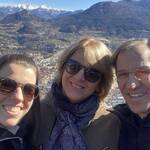 Immagine: 2_Marcele Degaspari_Io e i miei a Sardagna (paese dove è nato il nonno di mio papà)