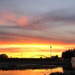 Immagine: 4_Beatrice March_ il Reno al tramonto- Arnhem (NL)