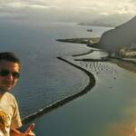 Immagine: 5_Daniele Sirianni_Daniele e la Playa Las Teresitas, Tenerife