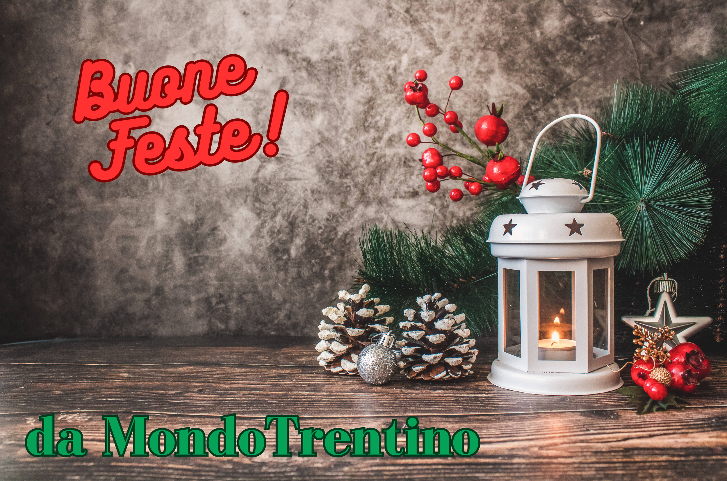 Immagine: Buone Feste da Mondo Trentino