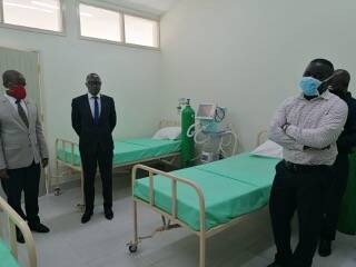 Immagine: Centro Covid in Mozambico