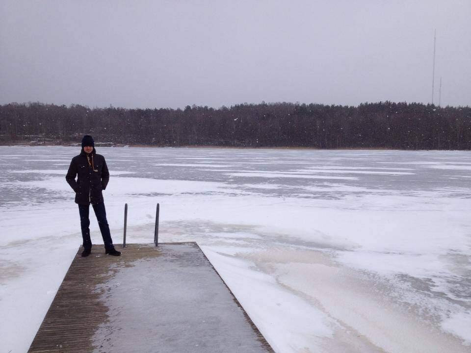 Immagine: härlanda tjärn, il lago dietro casa