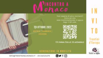 M'incontro a Monaco - Giovani trentini in Europa 