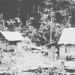 Immagine: le prime baracche dei pionieri_ Brasile