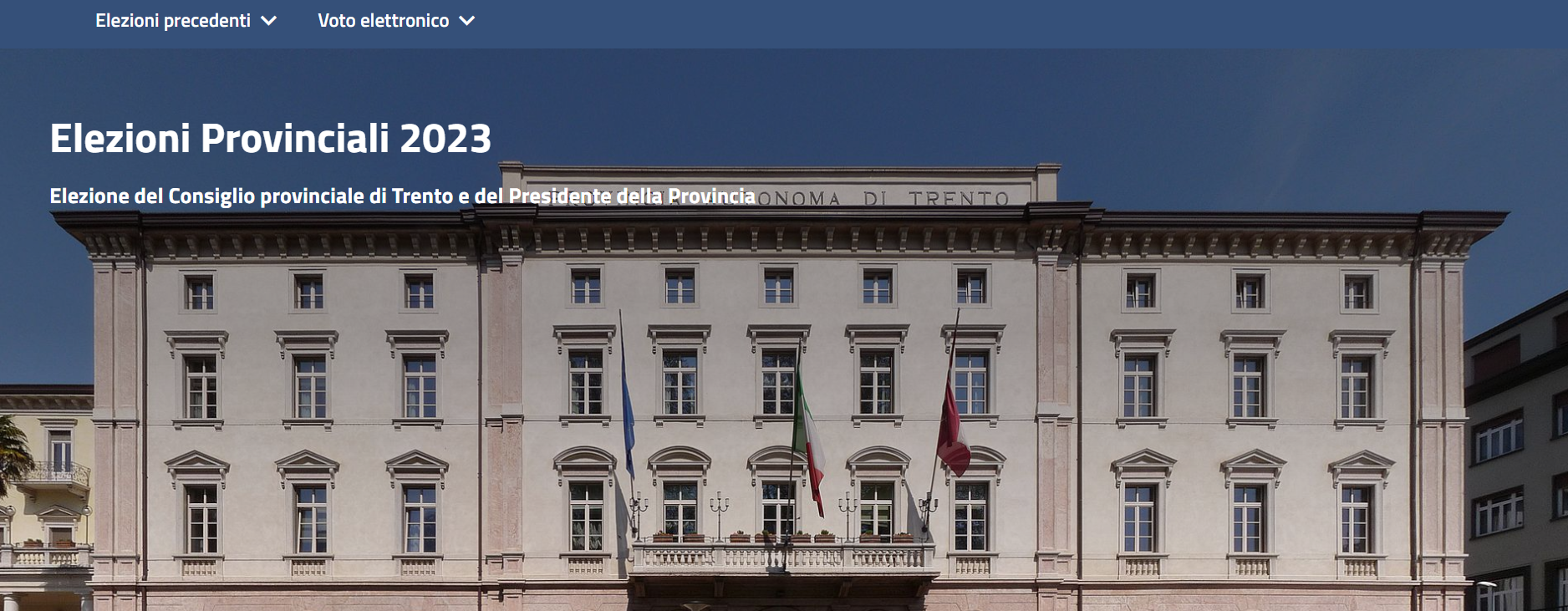 Immagine: Screenshot elezioni (1)