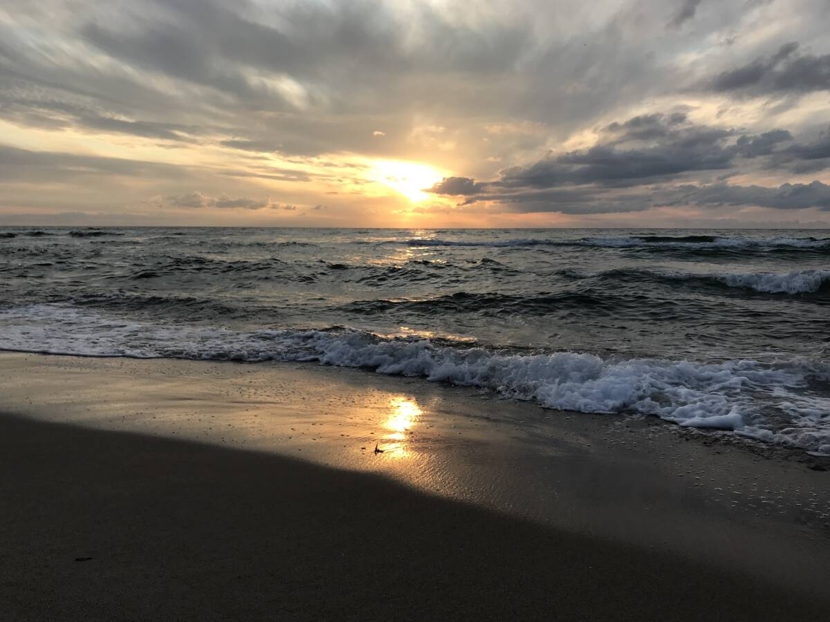 Immagine: un tramonto danese